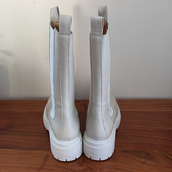 L’intervalle off white seracuse leather Chelsea Chunky lug sole boots 37 - Picture 5 of 10